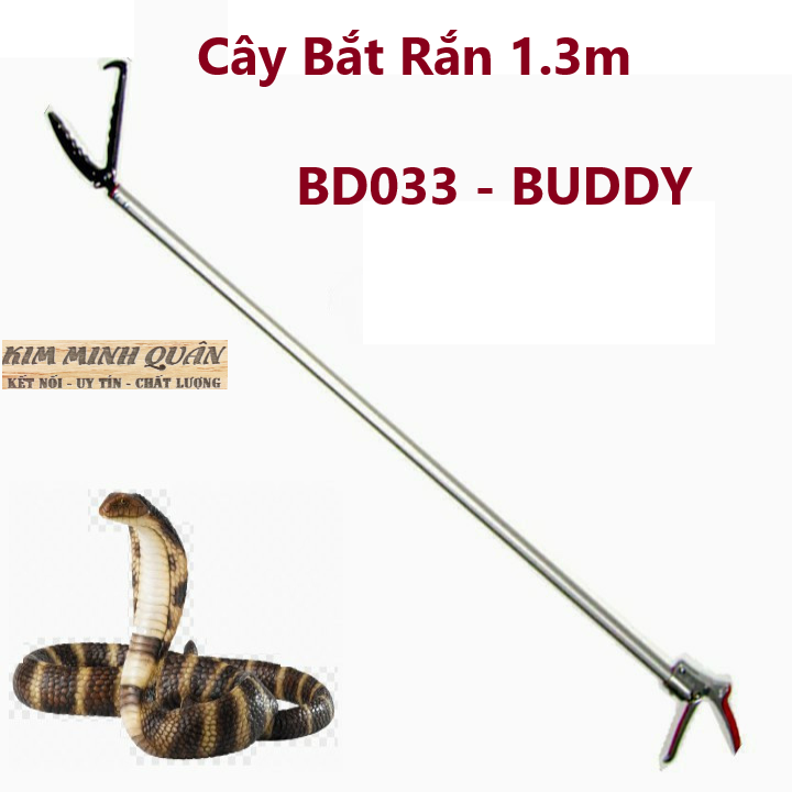 Cây bắt rắn 1.3m cao cấp bd033 1.6m bd034 buddy