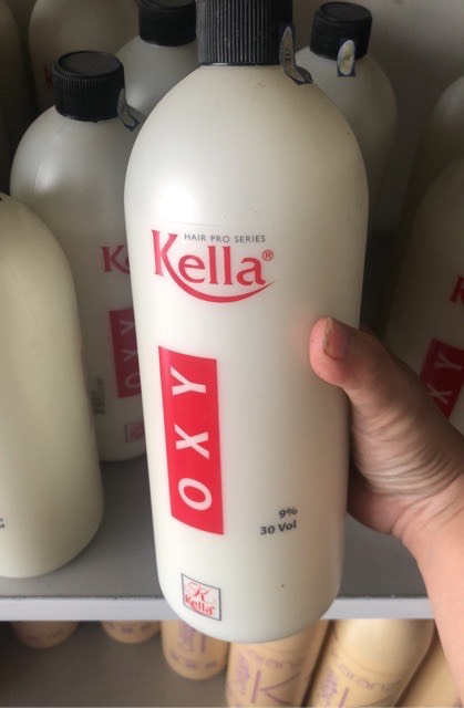 Oxy trợ nhuộm Kella 1000ml 6%