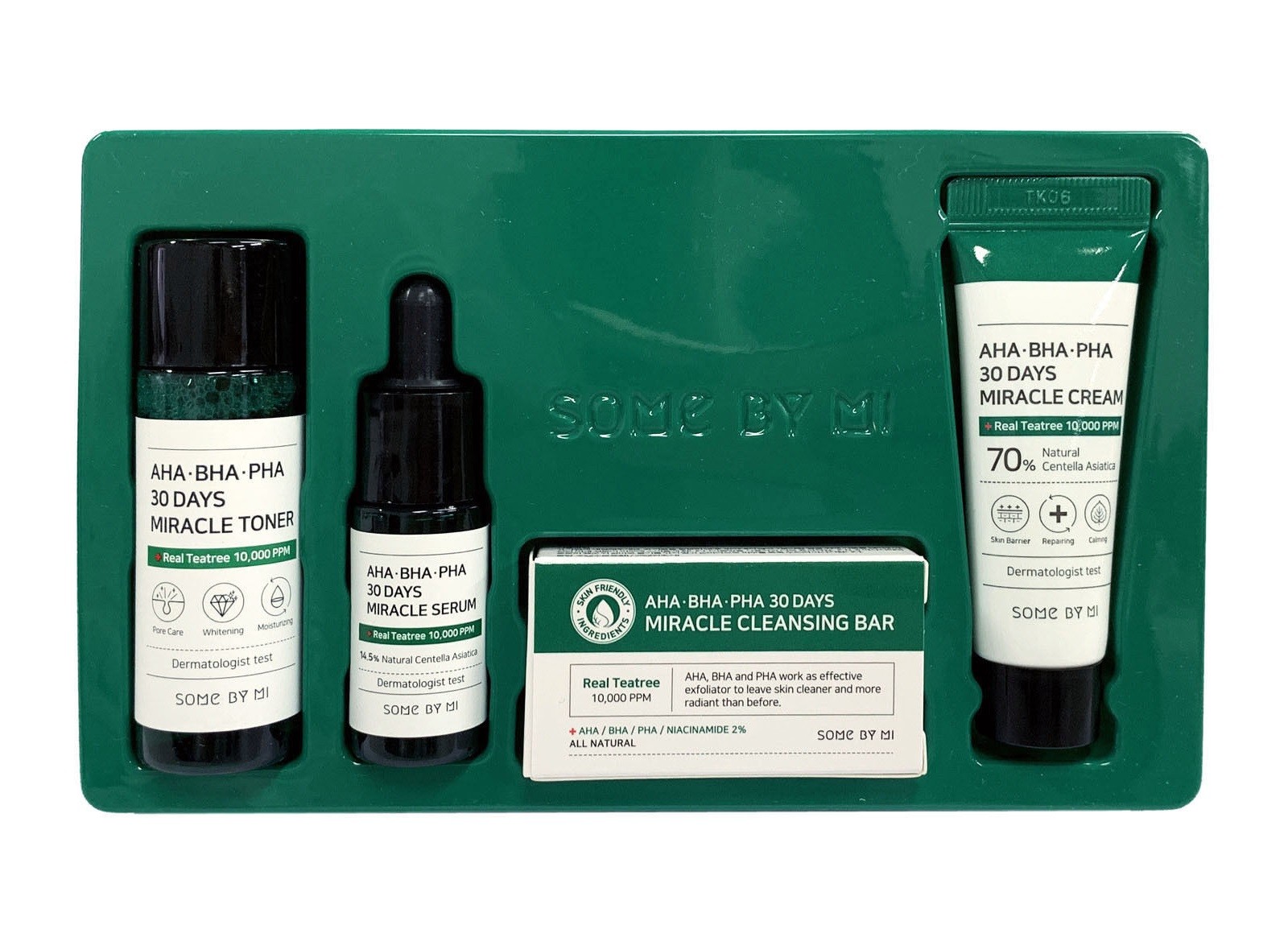 SET 4 MÓN TRỊ MỤN SOME BY MI AHA - BHA - PHA 30 DAYS MIRACLE - AHA4