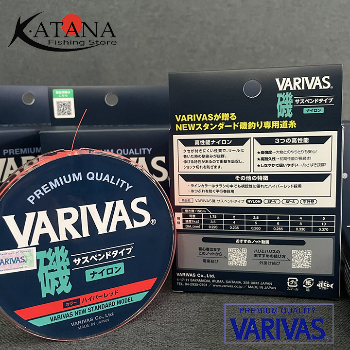 Cước Câu Chính Hãng Varivas ISO Suspended Type - Made in Japan