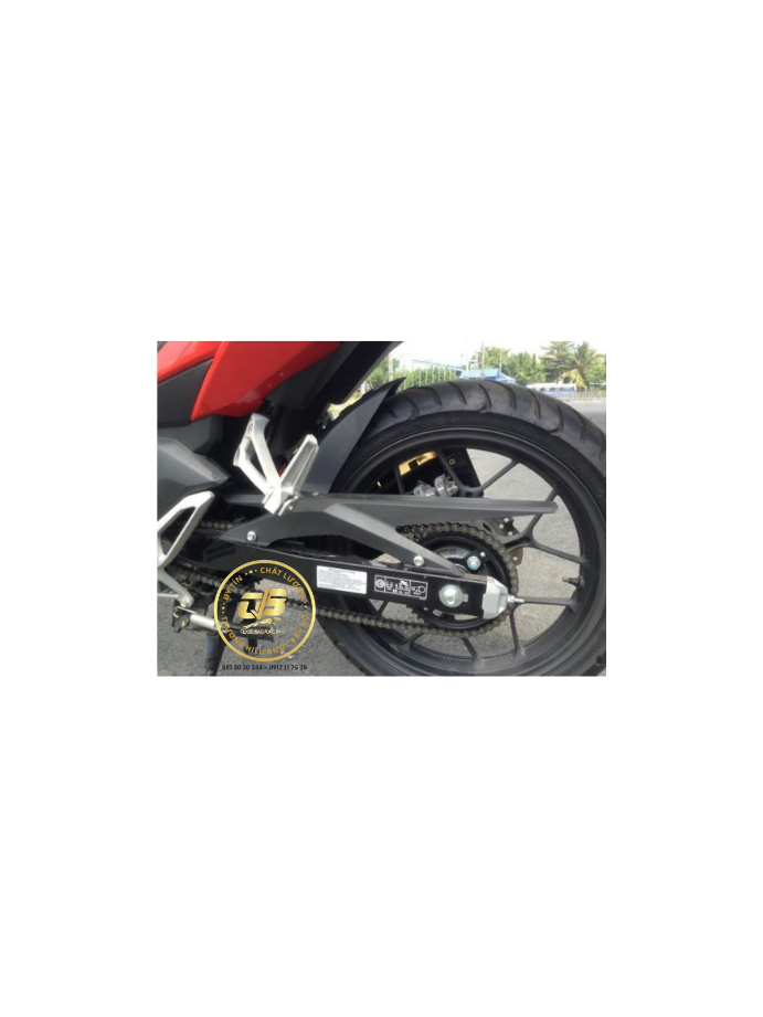 Dè cater Chắn Bùn Sau WINNER X V2 V3 Đen (dè rời Winner X)