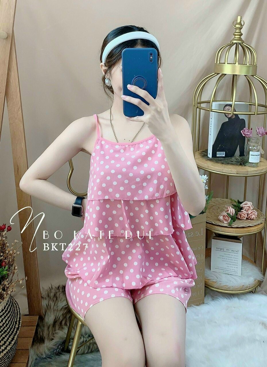 Đồ Bộ Ngủ 3 Tầng Siêu Xinh ( from dưới 58 kí )