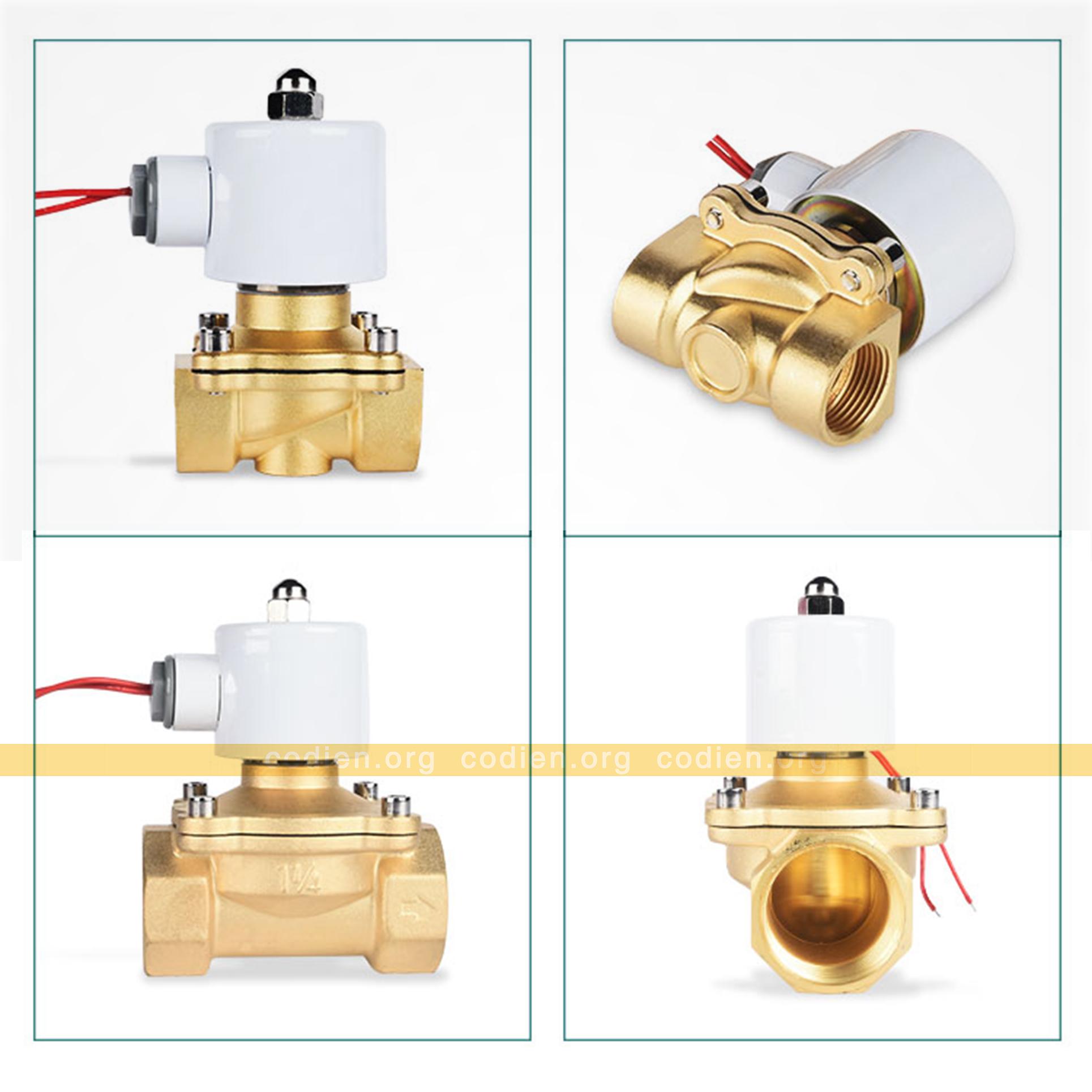Van điện từ Uni-D coil trắng