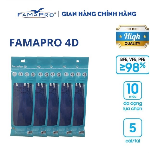 Khẩu trang 4D NAm Anh (bịch 10 cái)