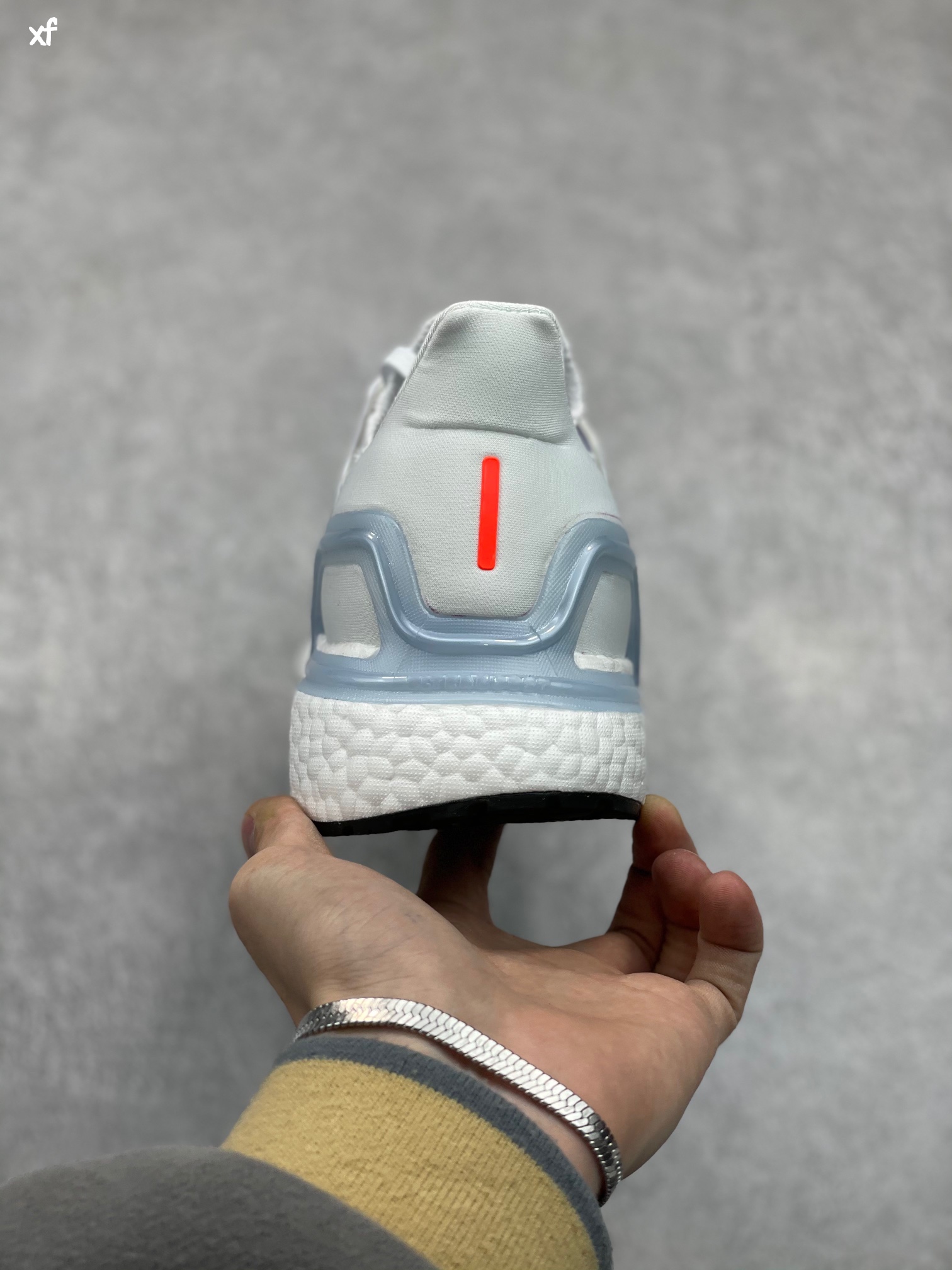 [HOT] Adidas Ultra Boost 20 White Light Blue 🏆 Chuẩn 1:1 Trung - Full Size 🏆