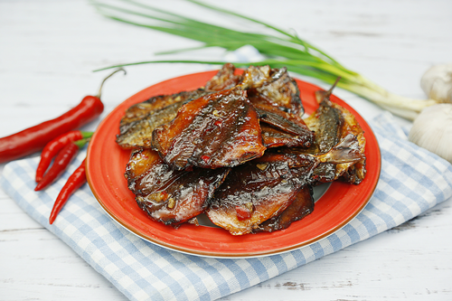 Khô Cá Chỉ Vàng Tẩm Gia Vị (Túi 500gr)
