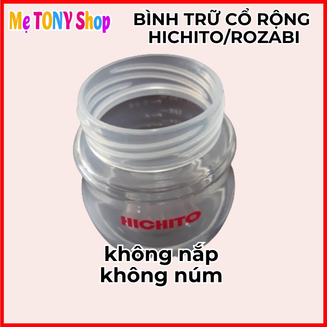 [Chính Hãng] Tất Cả Phụ Kiện Máy Hút Sữa Điện Đôi HICHITO NHẬT BẢN/ROZABI BASIC PLUS (Tách lẻ)