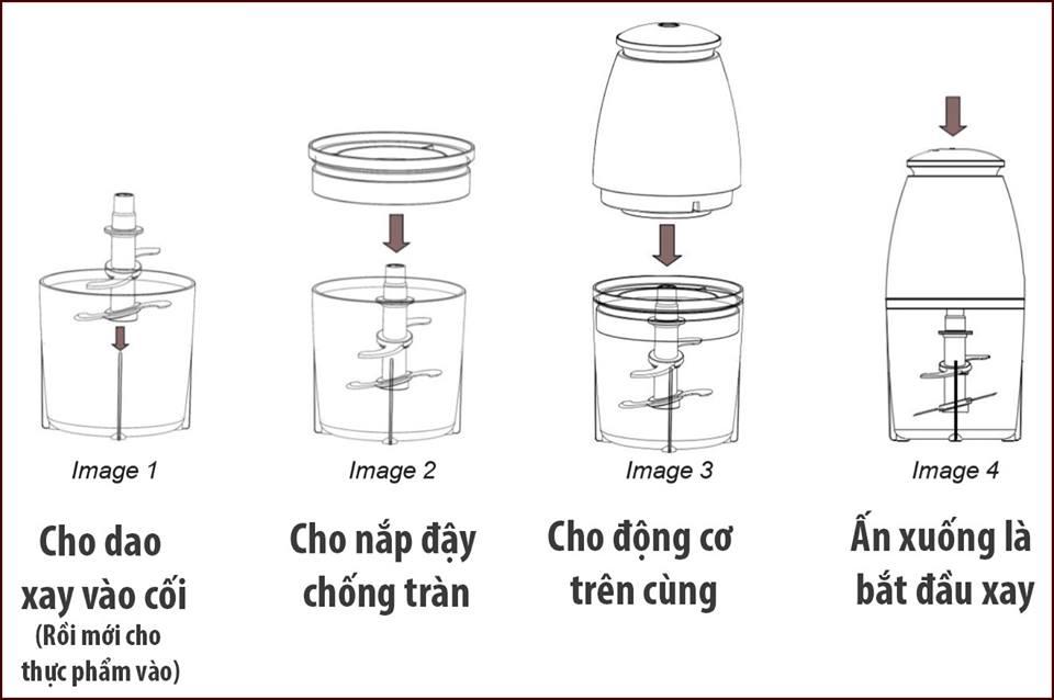 Phụ kiện máy xay osaka phiên bản 2019