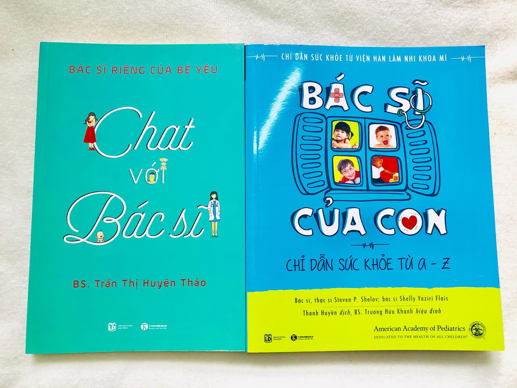 SÁCH - Combo Sách Chat Với Bác Sĩ và Bác Sĩ Của Con (tặng kèm bookmark GIGA)