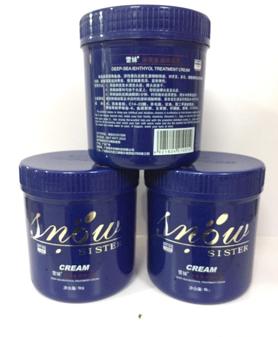 Kem ủ tóc Snow Treatment Cream mềm mượt 1000ml