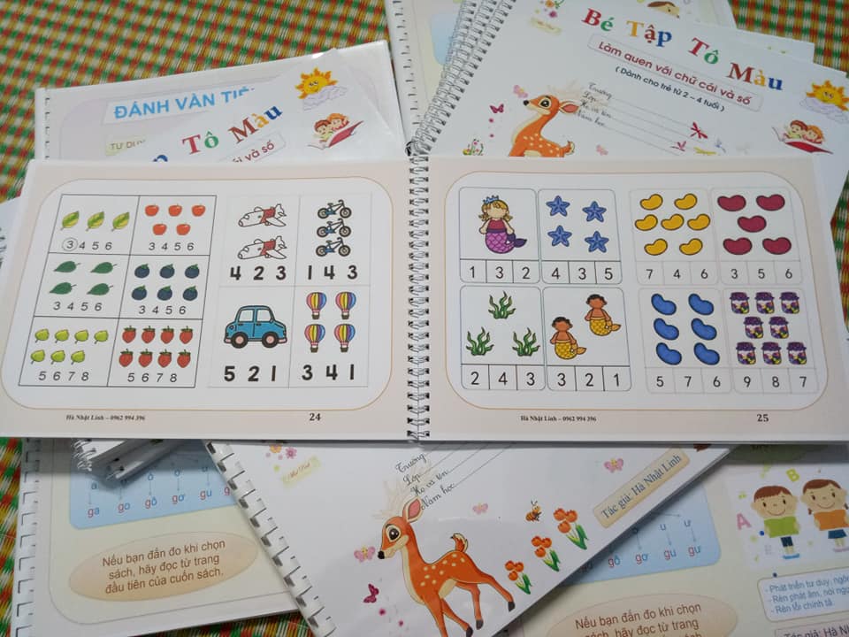 VỞ BÉ TẬP TÔ MÀU