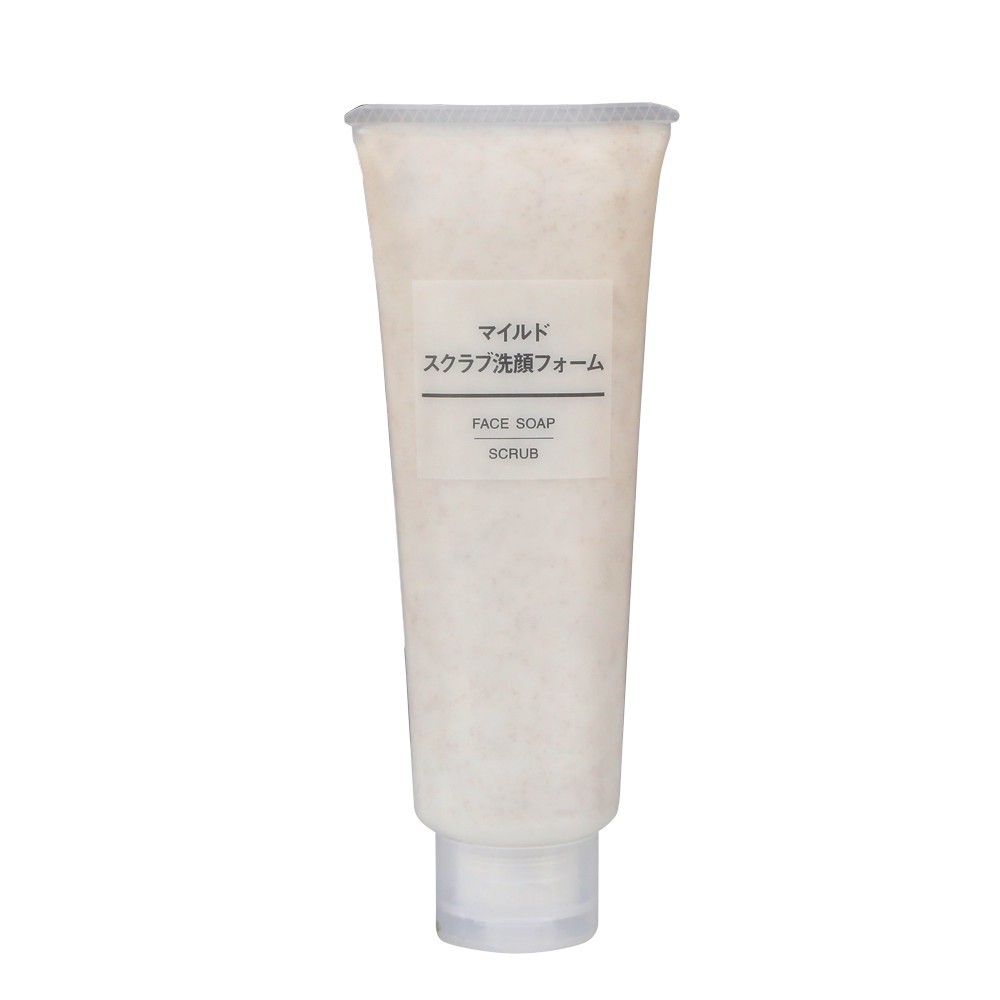 Sữa Rửa Mặt Muji Face Soap Srub 120G - Nhật Bản
