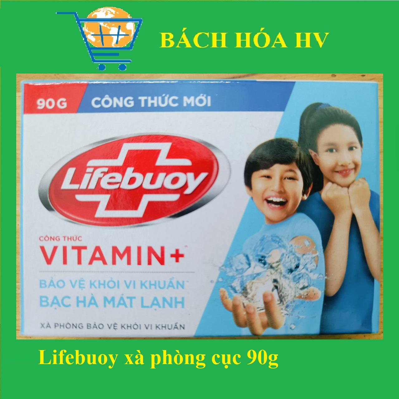 Lifebuoy xà phòng cục 90g - BACH HOA HV