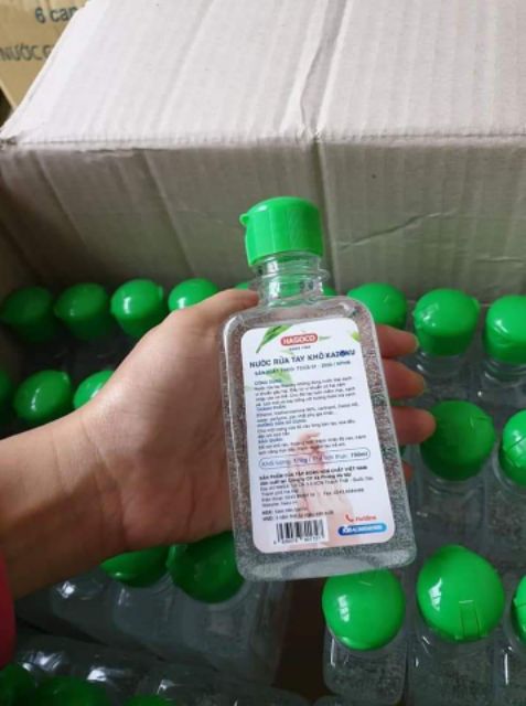 Nước rửa tay khô diệt khuẩn 190ml .