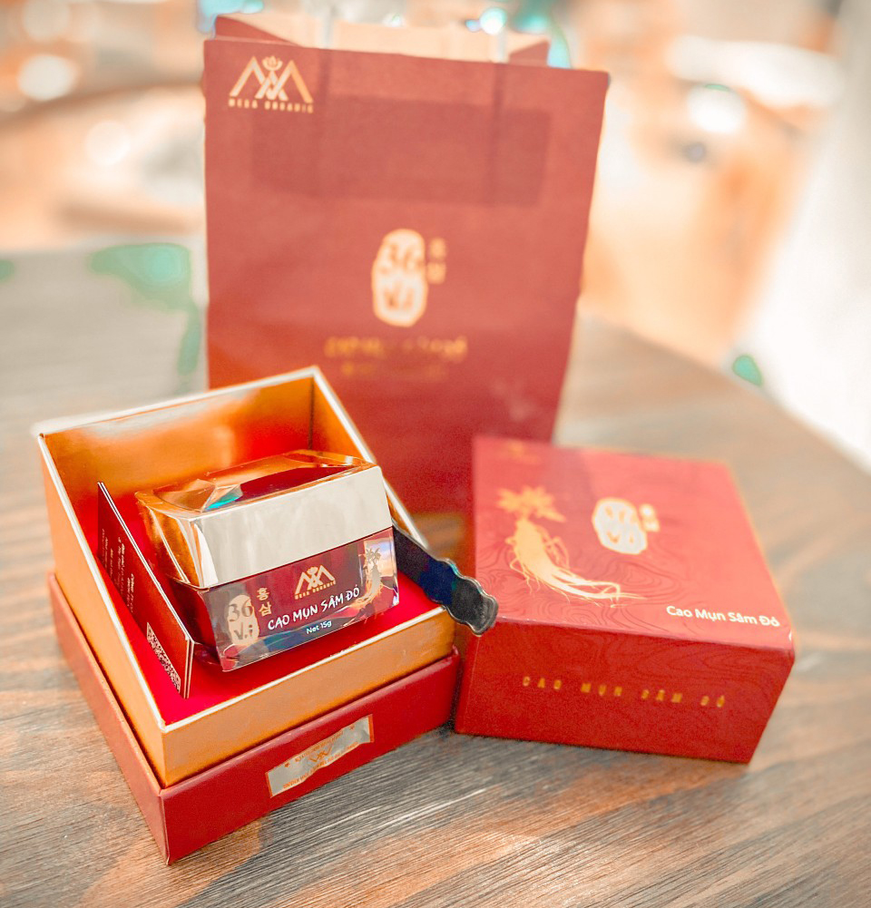 Cao mụn sâm đỏ 15gr Meea chính hãng - hộp lớn
