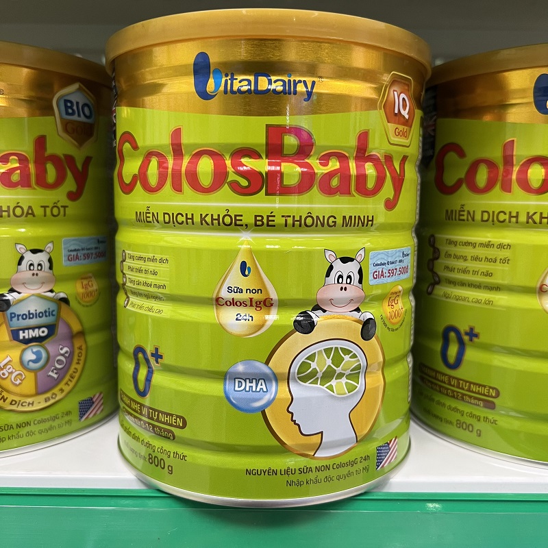 Hỏa Tốc HCM) Sữa Colosbaby Đủ Loại Đủ Số 800gr ( Date Mới Có Tích Điểm)