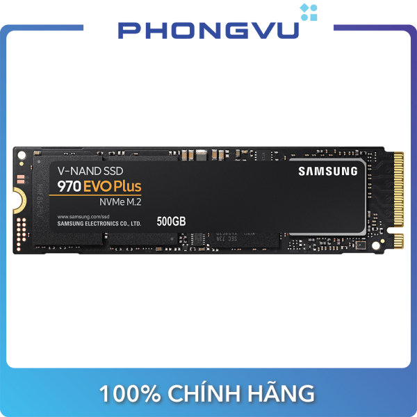 Bảng giá ổ cứng SSD Samsung 970 EVO PLUS 500GB NVMe M.2 (MZ-V7S500BW) - Bảo hành 60 tháng Phong Vũ