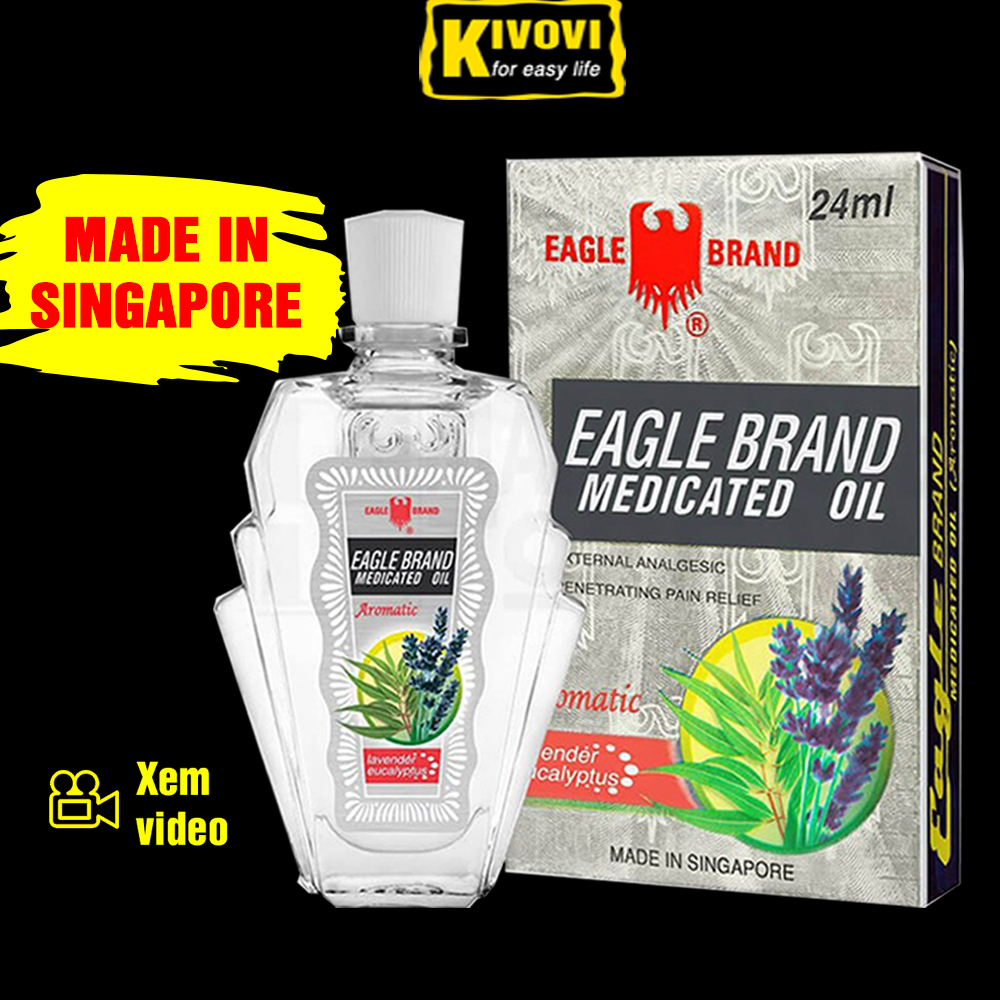 Bottle oil wind White child Ó Eagle brand medicated oil 24ml