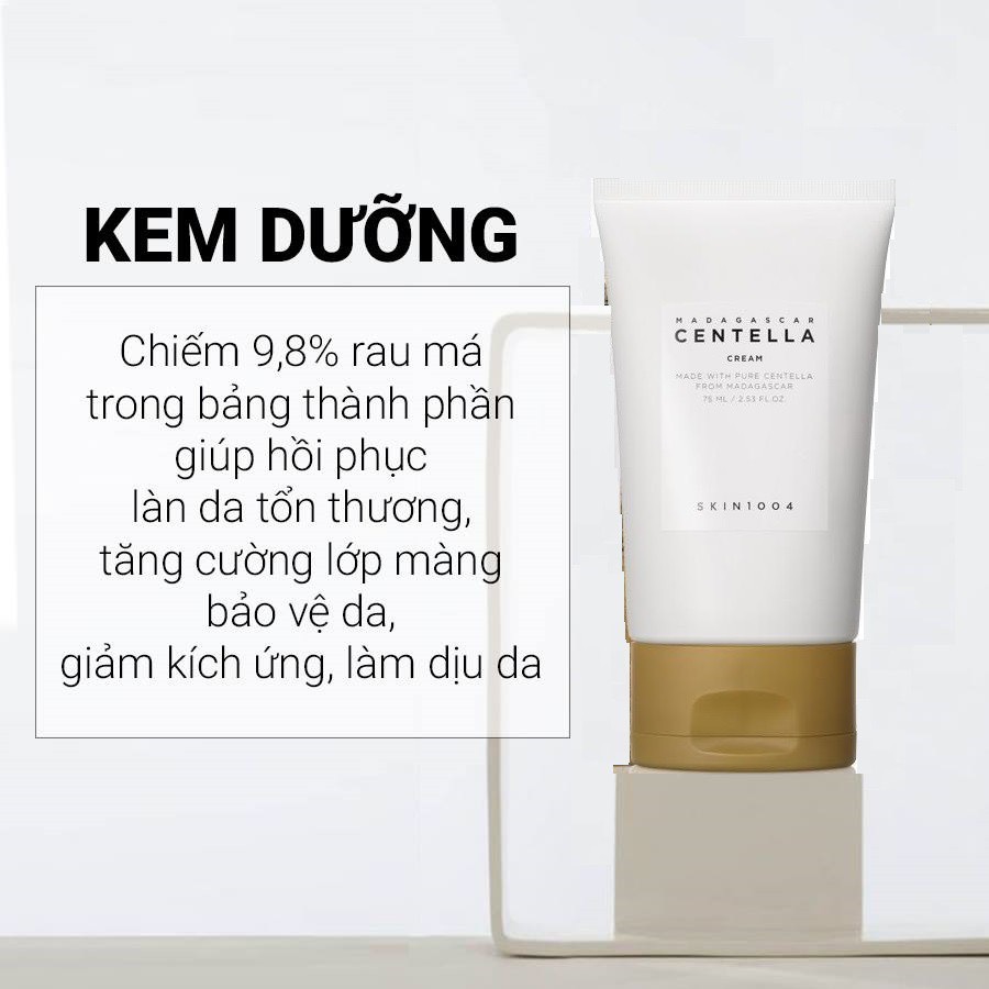Kem Dưỡng Rau Má SKIN1004 75ml