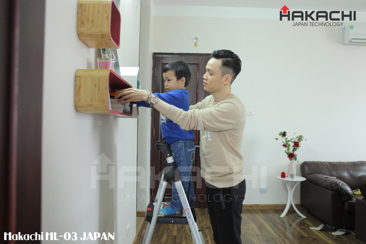 Thang nhôm ghế Hakachi HL-04
