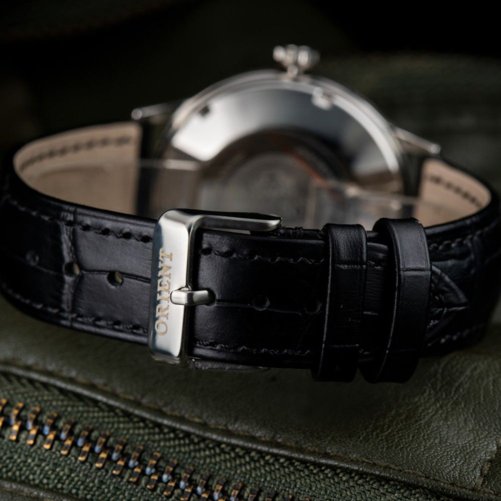 { ĐỒNG HỒ HÀNG HIỆU } Đồng Hồ Cơ Nam Orient Automatic Lộ Tim Dây Da Full Box