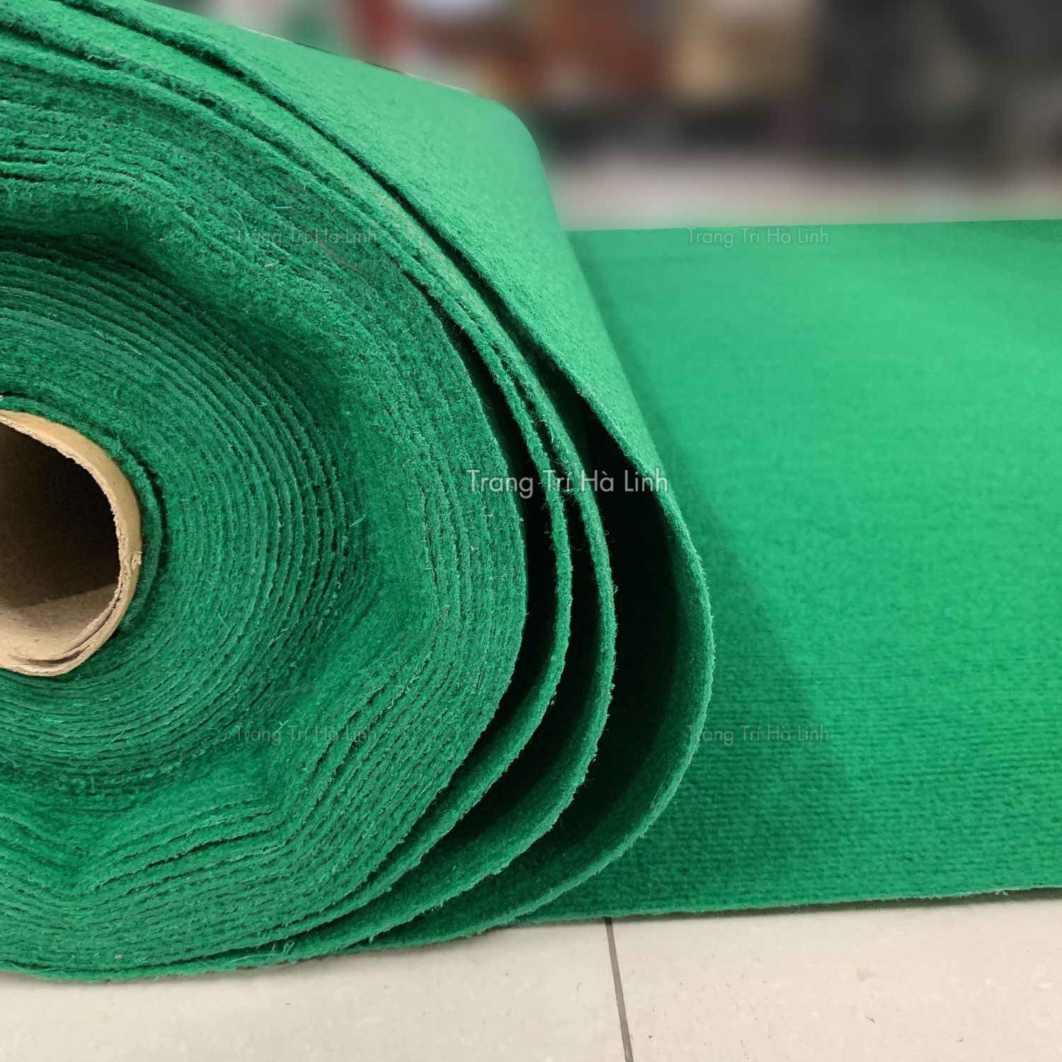 Thảm nỉ cuộn trải lót nền, thảm trải sàn nhà, phòng ngủ, phòng khách nhiều màu đẹp giá rẻ dày 3mm - Trang Trí Hà Linh