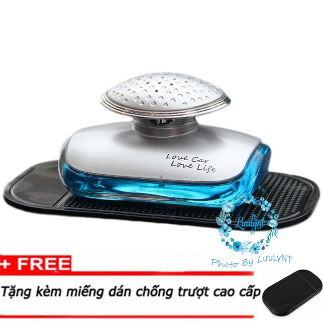 Nước Hoa Cao Cấp Dành Cho Xe Hơi Love Car & Love Life Hương For Men ( Tặng Miếng Lót Chống Chượt ) By Đăng Khoa 24h