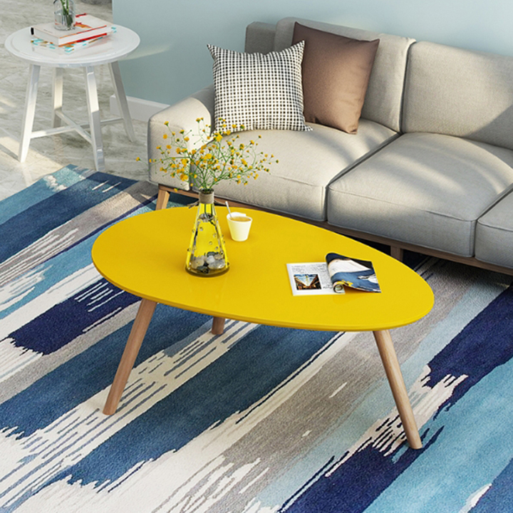 Bàn Trà Sofa\Bàn Trà Cafe Chân Gỗ Sồi - GP55