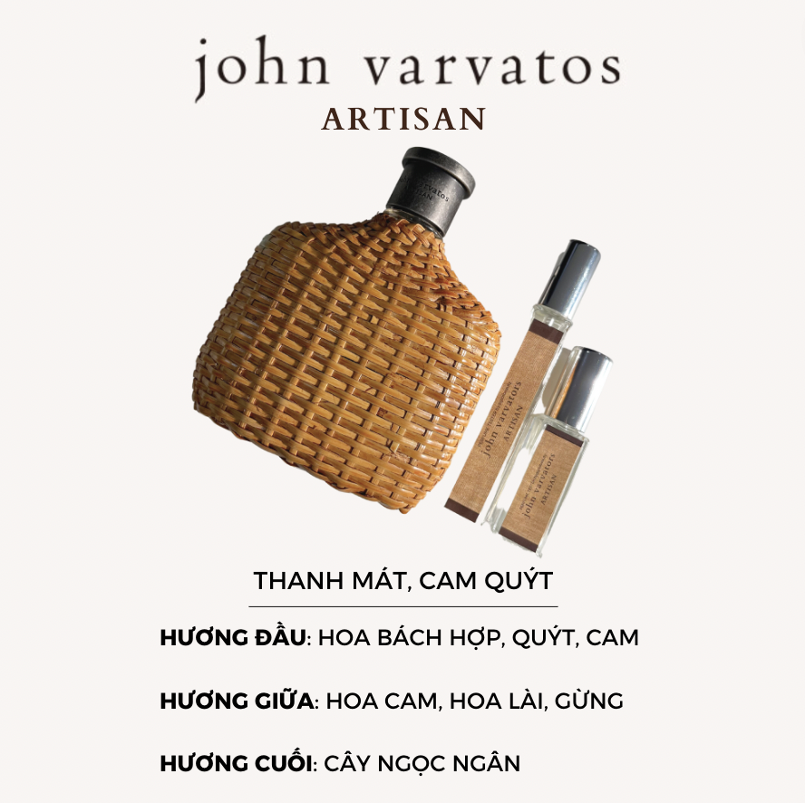 Nước hoa john varvatos eau de toilette