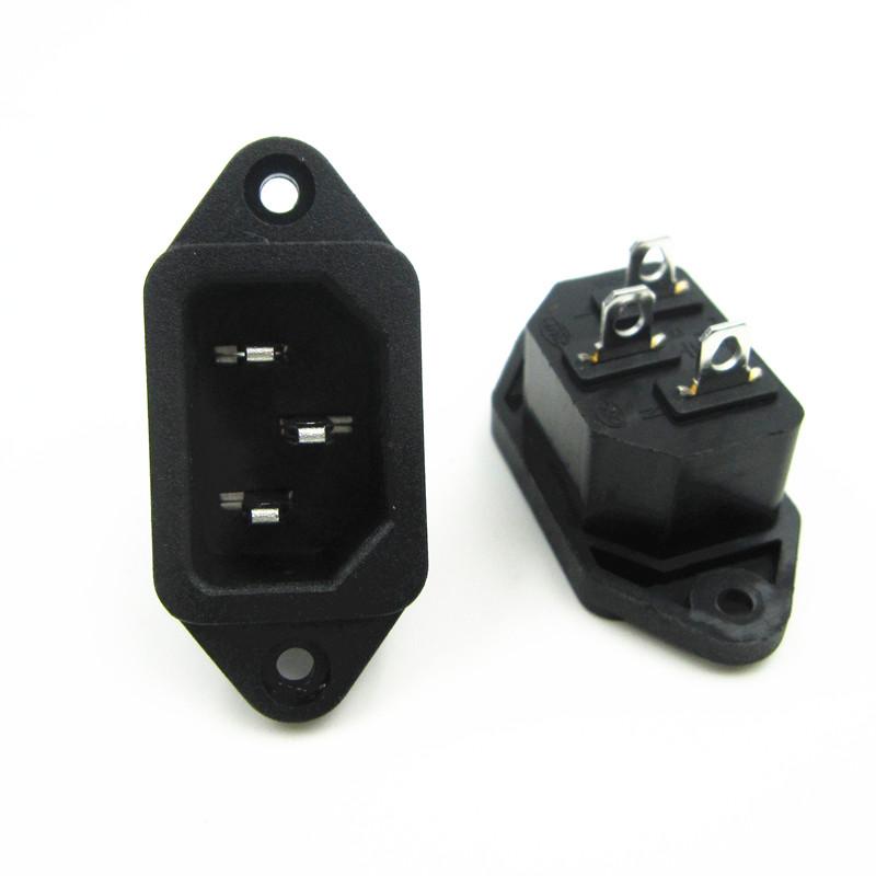 Jack cắm điện ac 250v 10a 3 chấu ac-14