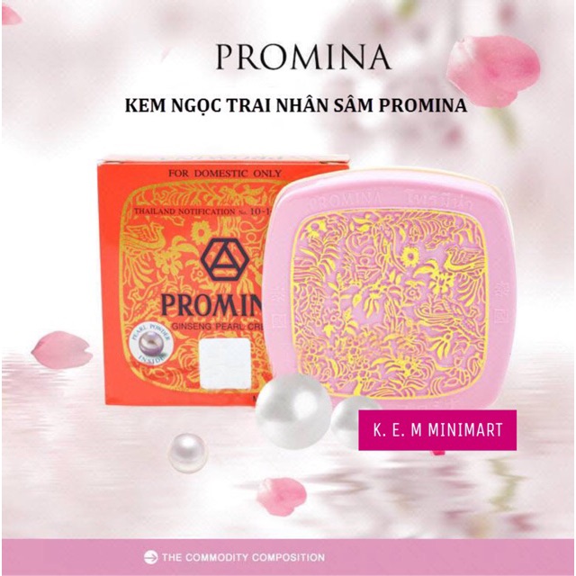 Kem dưỡng trắng da Sâm Promina 11g Thái Lan
