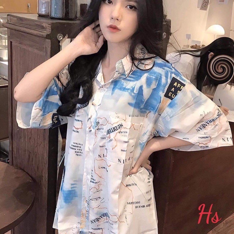 Áo sơ mi đường nét HSU1