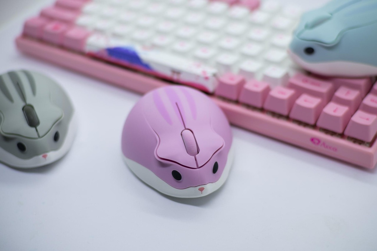 CHUỘT KHÔNG DÂY AKKO HAMSTER MOMO