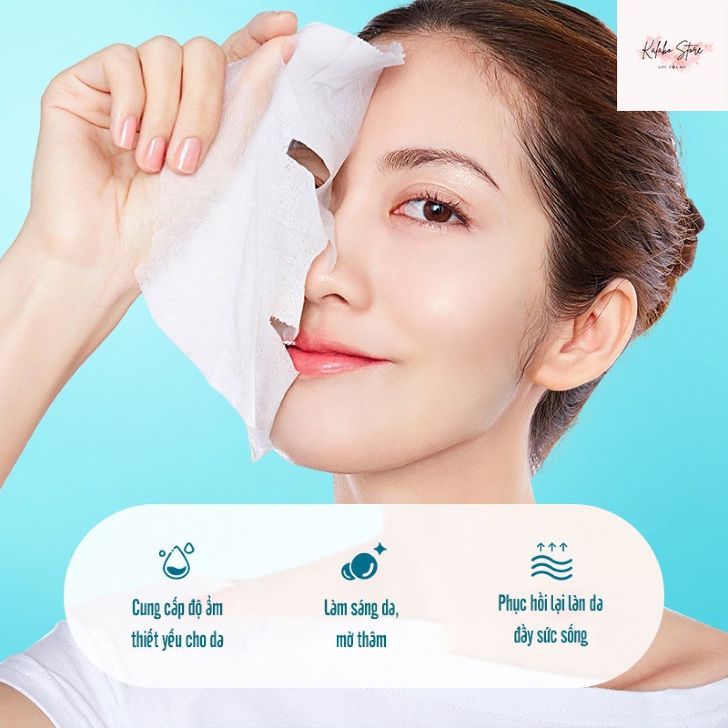 Mặt nạ cấp ẩm sáng da Hchana 30ml