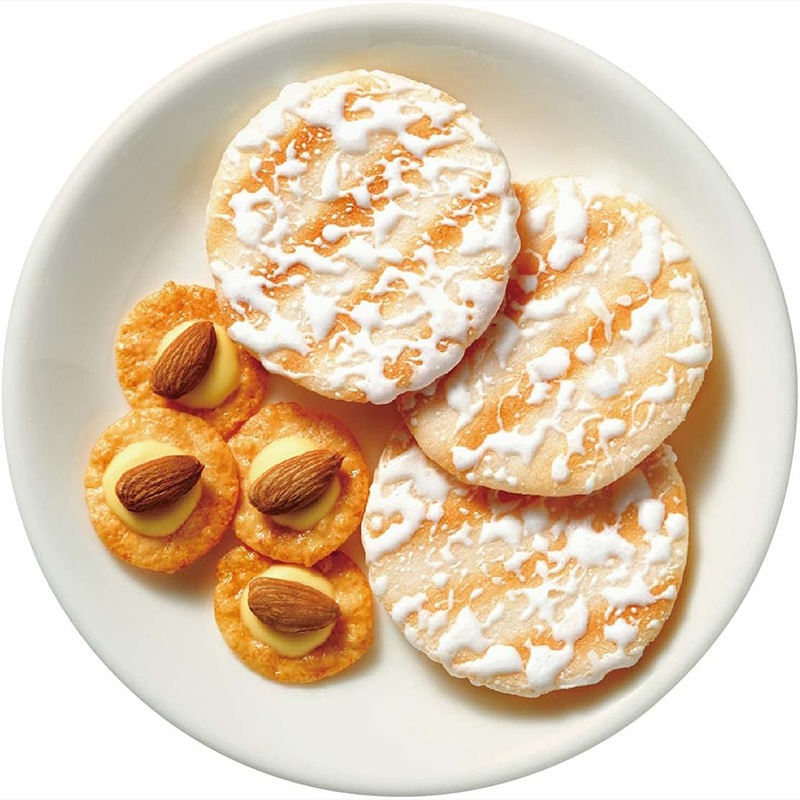 [Ichiban Market] Bánh Gạo Hạnh Nhân Phô Mai Sanko Seika Cheese Almond (44.3g x 15 miếng)