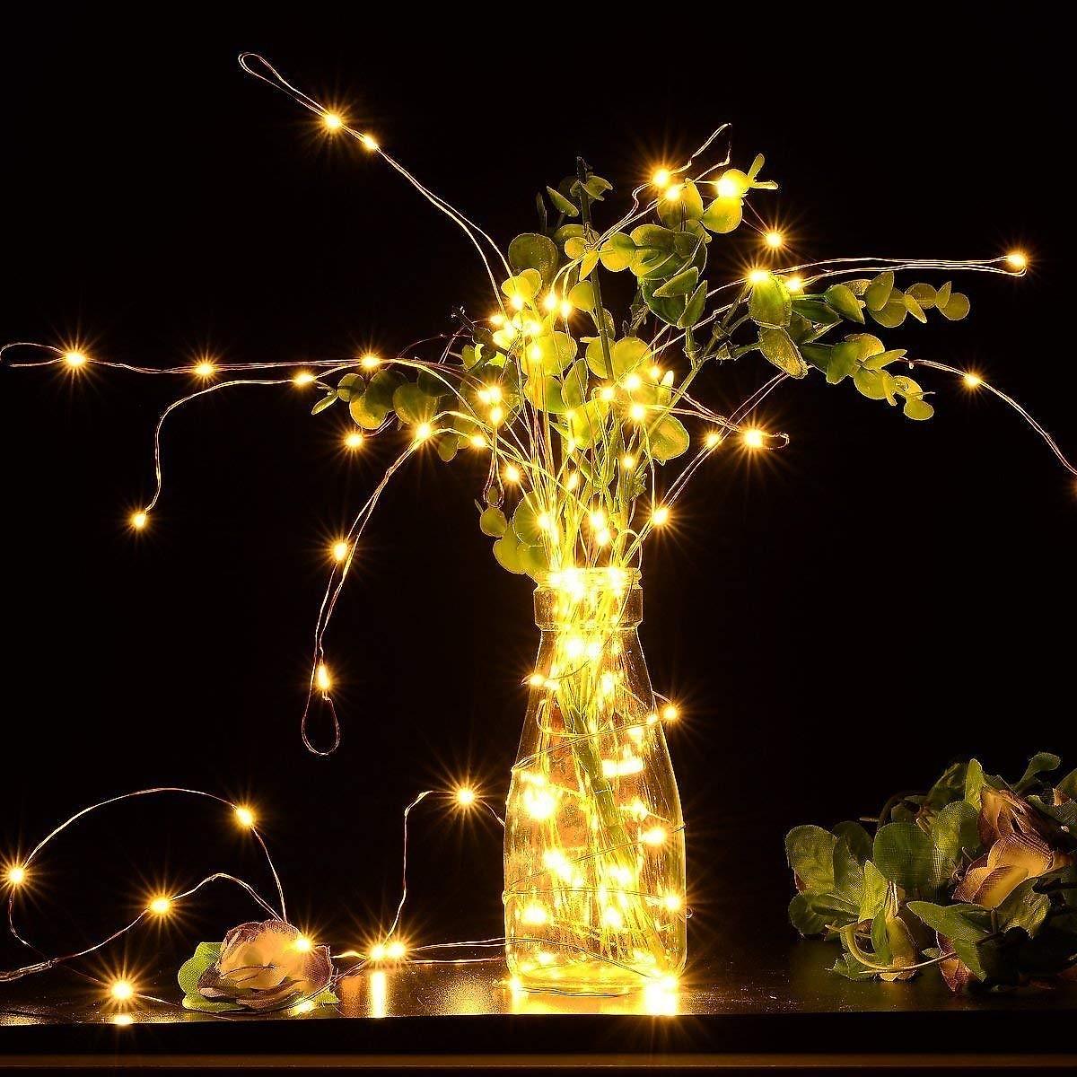 Dây đèn Fairy Light đom đóm chipsbling 10 mét dùng pin AA