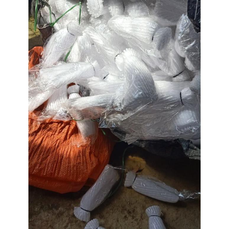 1kg xốp bọc ổi, túi bóng lòng sẵn xốp+ dây chun mặt hoa cực đẹp, ki tách thân, chuẩn mặt hoa cam kết giống chuẩn