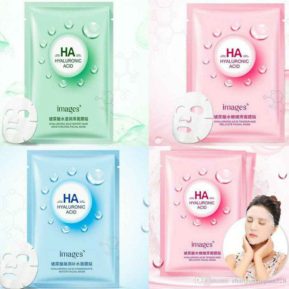 10 miếng mặt nạ HA cấp ẩm dưỡng da