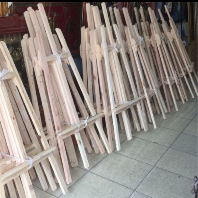 Giá vẽ tranh - Kệ đỡ tranh ảnh - Kệ trưng bầy tranh trong hội nghị kích thước cao 130cm và 150cm