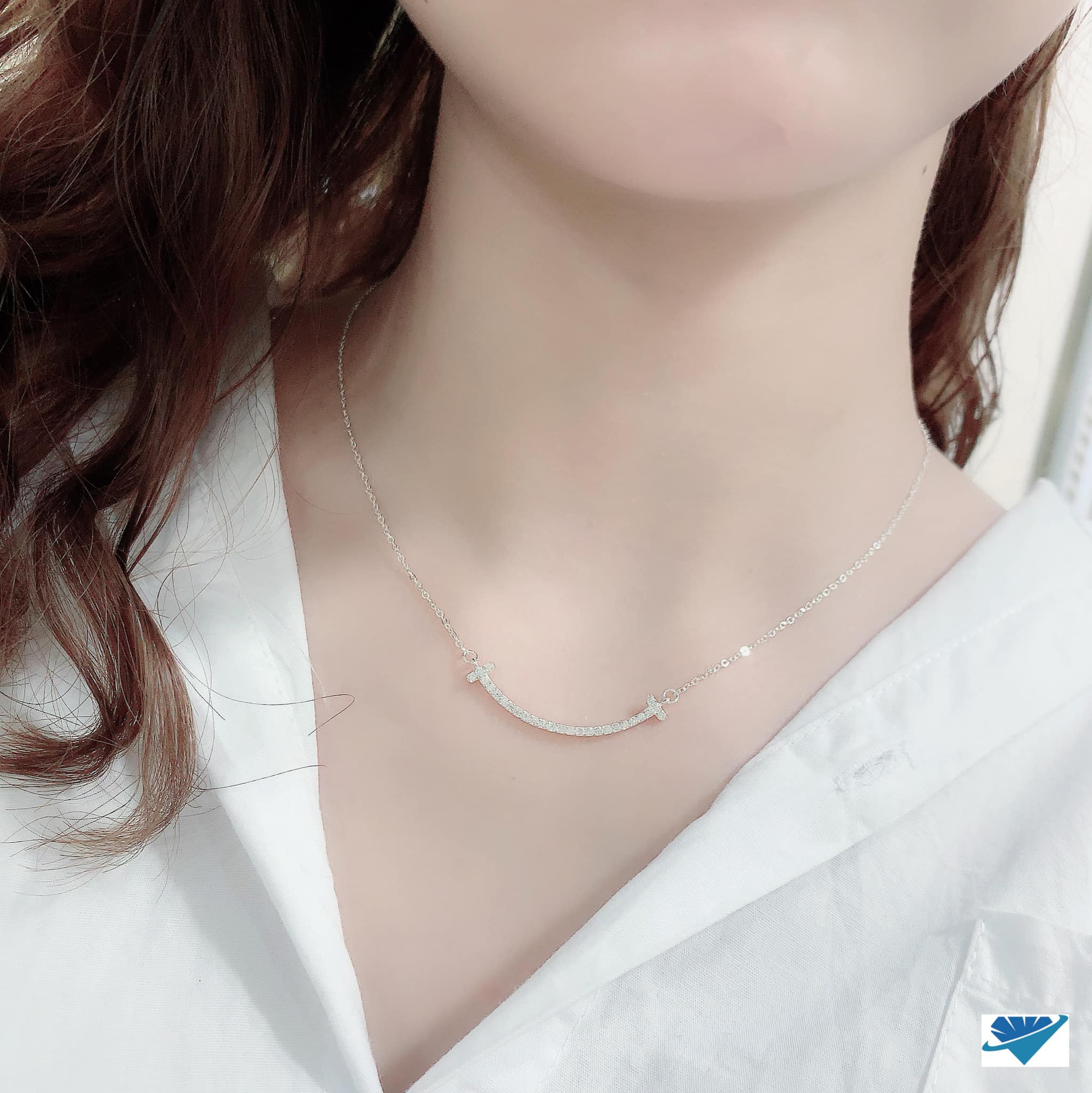 Dây chuyền bạc ta mặt cười DC101