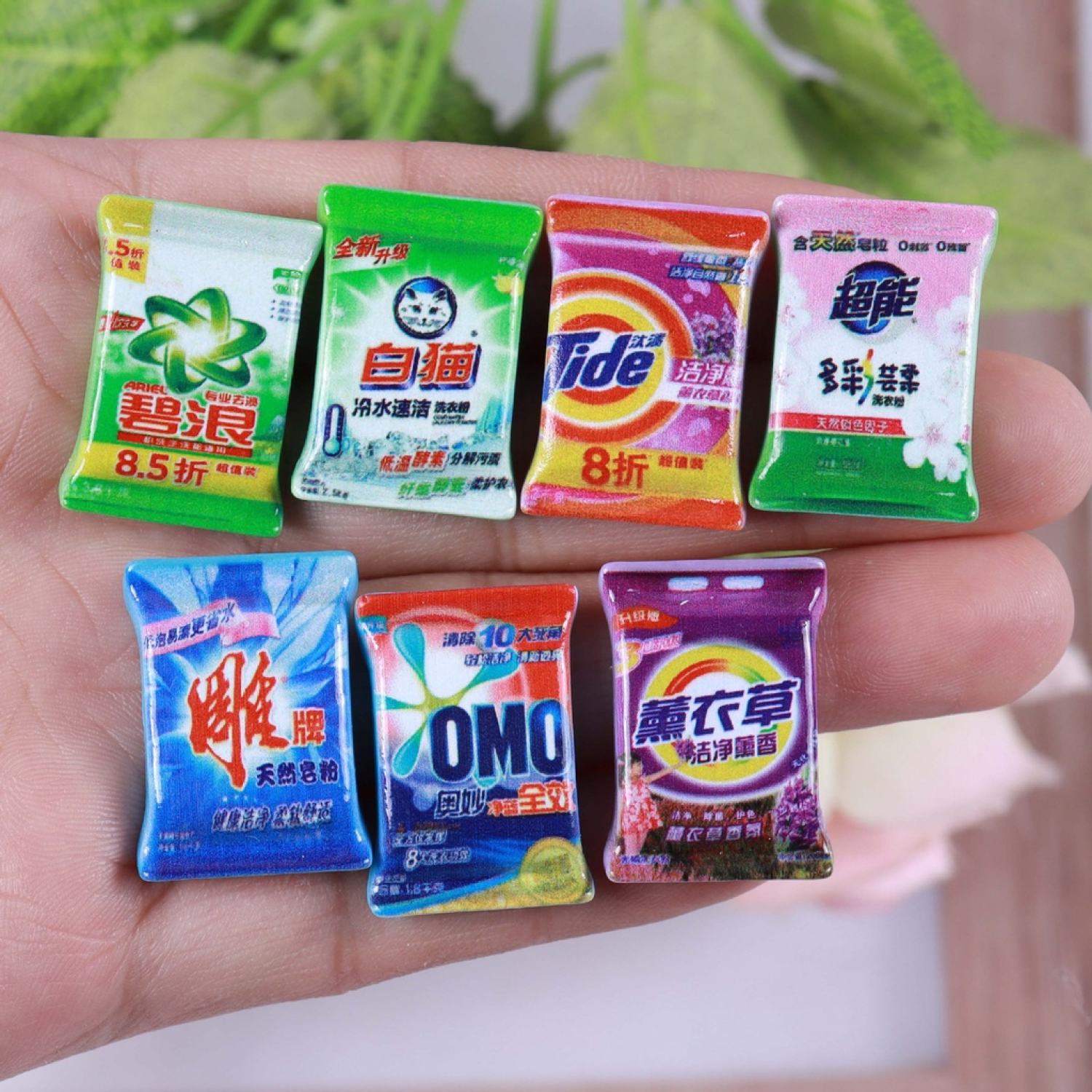 Mô hình gói bột giặt trang trí nhà búp bê [1 cái]