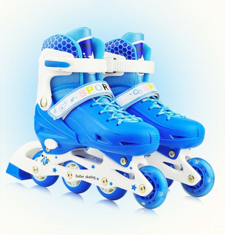 Mua giày trượt patin cho bé, thế giới patin, patin trẻ em - Giày Trượt Patin Có Đèn LED - Tặng Kèm Đồ Bảo Hộ Chân Tay  - An toàn cho bé - Bảo Hành 1 Đổi 1 Bởi DMX