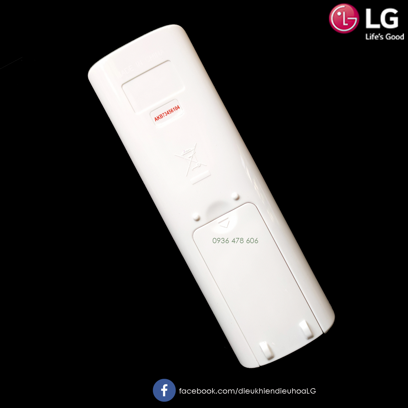 Điều khiển điều hòa LG 2 chiều Jet Cool