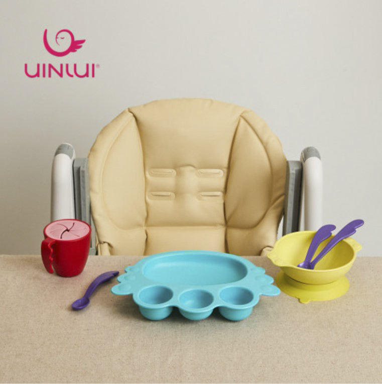 Khay ăn dặm cho bé Uinlui set 10 món - ALADDIN VINA