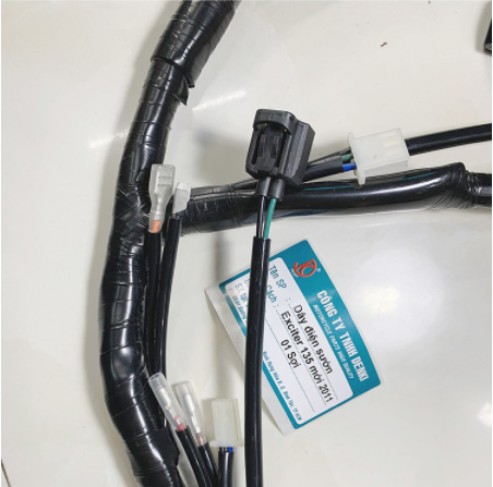 Dây điện sườn xe máy Exciter 135 Mới - Từ 2011 (Đời 5 Số)