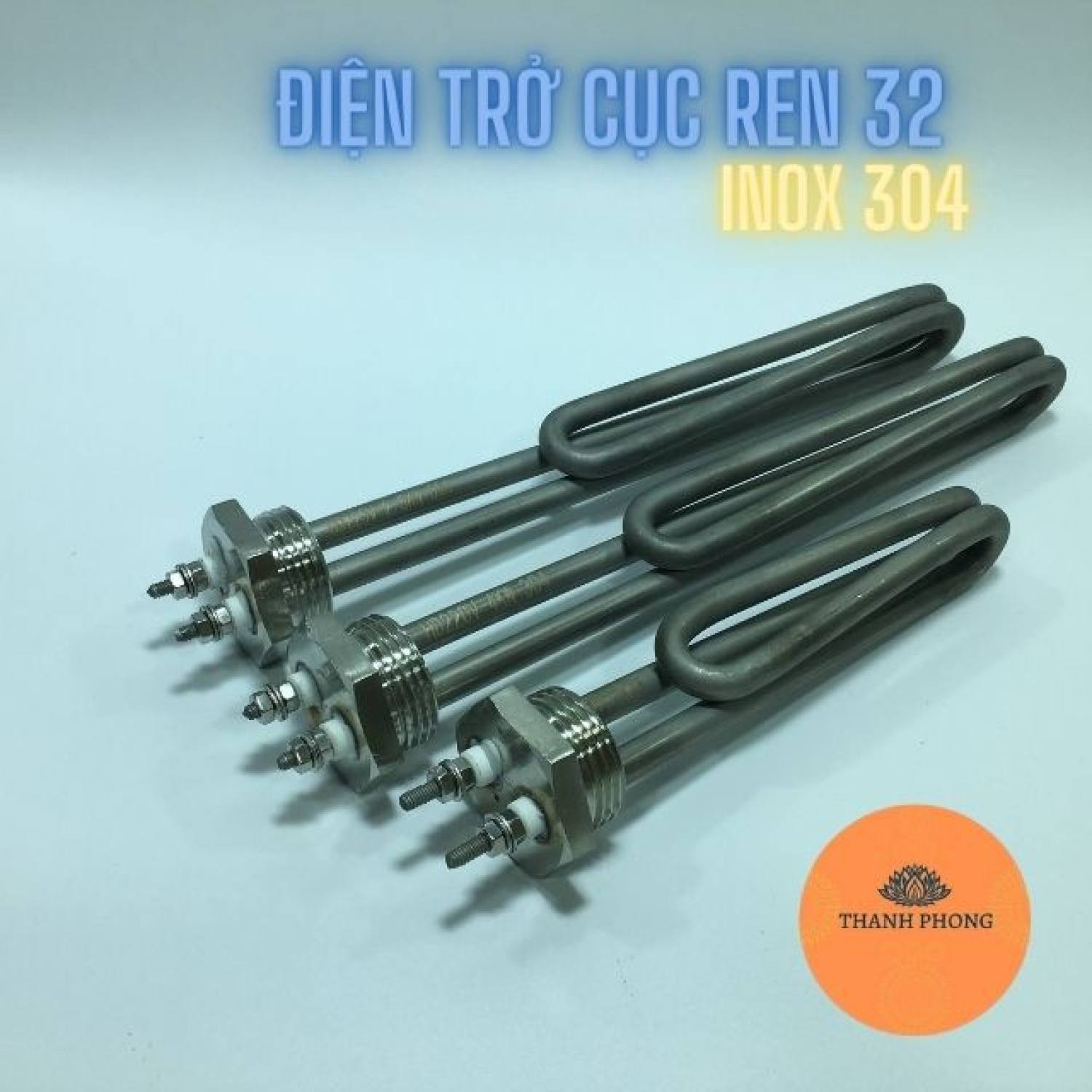 Điện trở cục ren 32 điện trở đun nước dạng cục