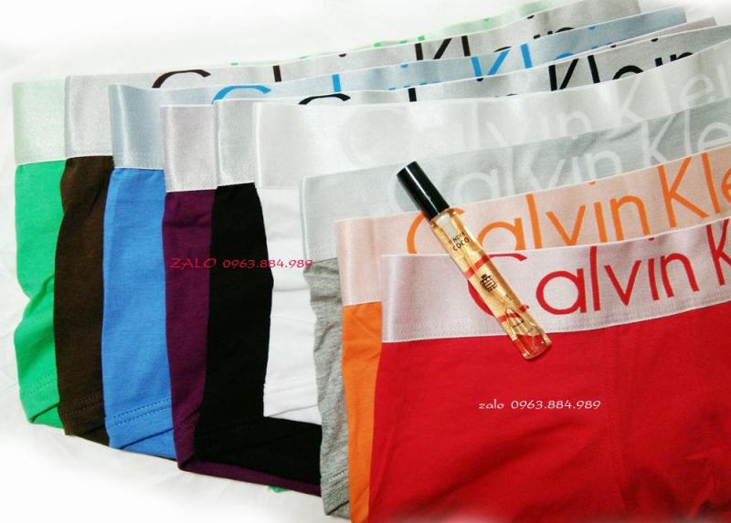 Nơi bán Bộ 5 quần lót boxer chất cotton đẹp cho anh em thương hiệu lưng bạc