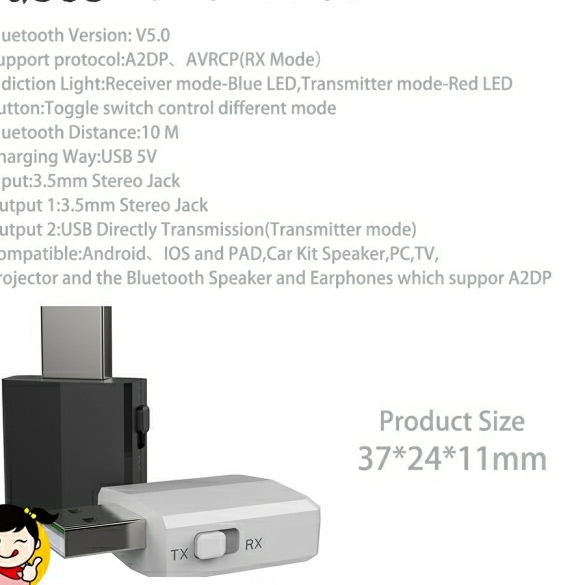 USB BLUETOOTH THU VÀ PHÁT 3 TRONG 1