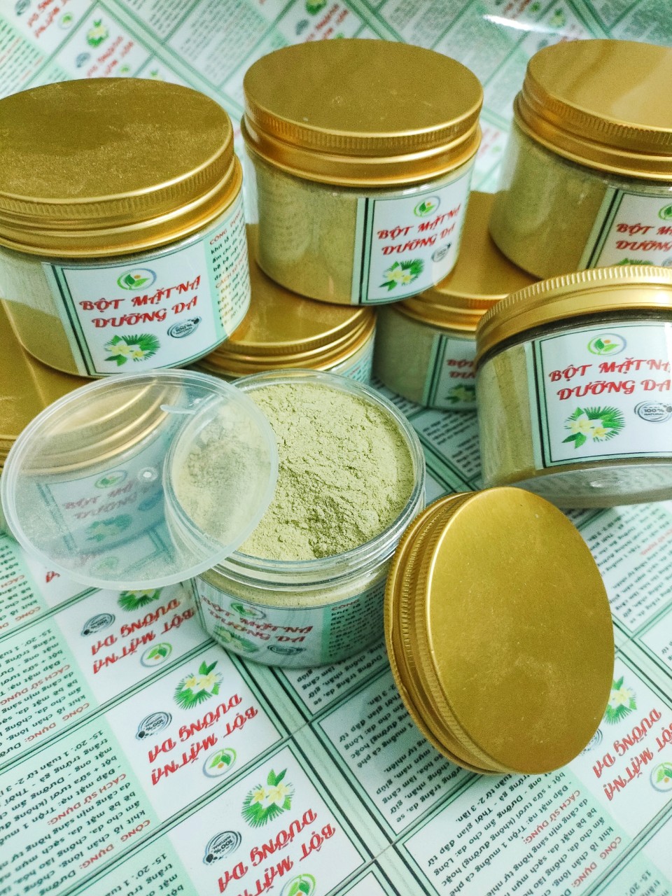 Bột đắp mặt nạ Thảo dược Đông Y