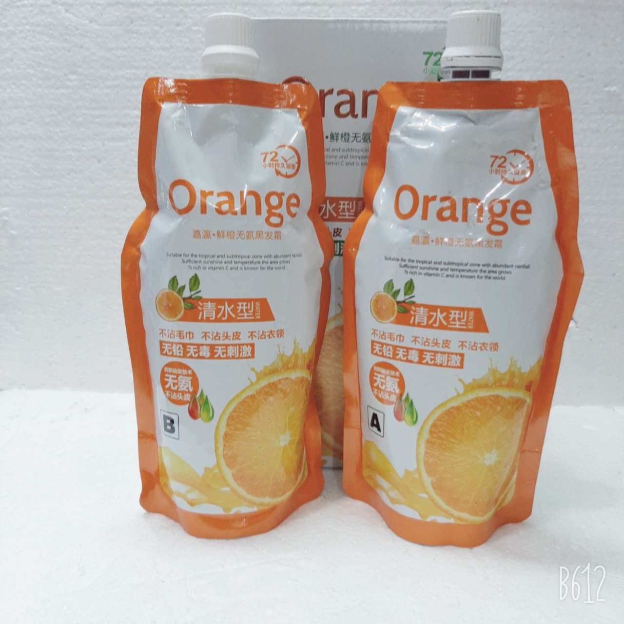 Nhuộm đen túi  phủ bạc hàn quốc
